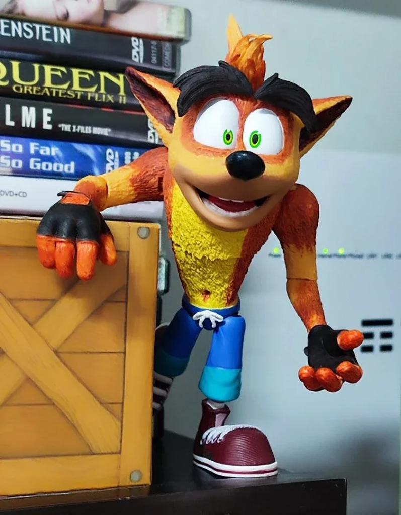 Горячая Новинка В Наличии Фигурка Crash Game Crash Bandicoot Sane Trilogy Экшн Аниме Фигурка Игрушка Кукла Украшение Хэллоуин Подарки