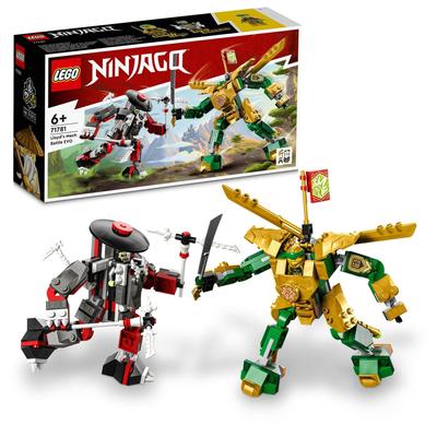 LEGO Ninjago Lloyd's Mecha Battle EVO 71781 Игрушечный блок Настоящее приключение Робот Мальчики от 6 лет и старше