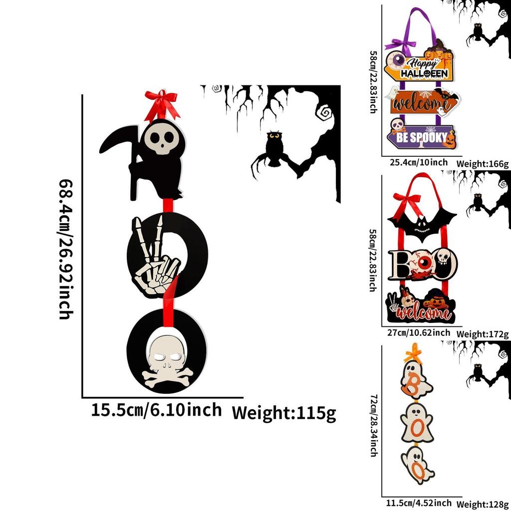 Элегантная деревянная табличка «Boo» на Хэллоуин с дизайном привидения для праздничного украшения дома и сада