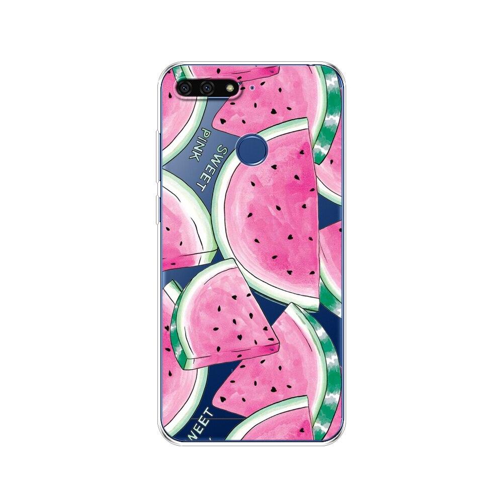 Для Huawei Honor 7C 5,7 дюймов чехол мягкий силиконовый чехол из ТПУ милый защитный чехол для телефона для Huawei Honor 7c Aum-L41 сумки