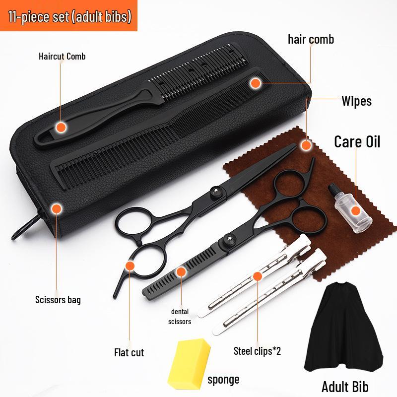 Набор парикмахерских ножниц: Прямые, Тонкие, Бытовые и Ножницы для Начинающих для Точной Стрижки Волос