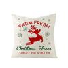 Christmas Pillow Cover for Home Holiday Sofa Bedside Decoration Linen Pillow Cushion Cover