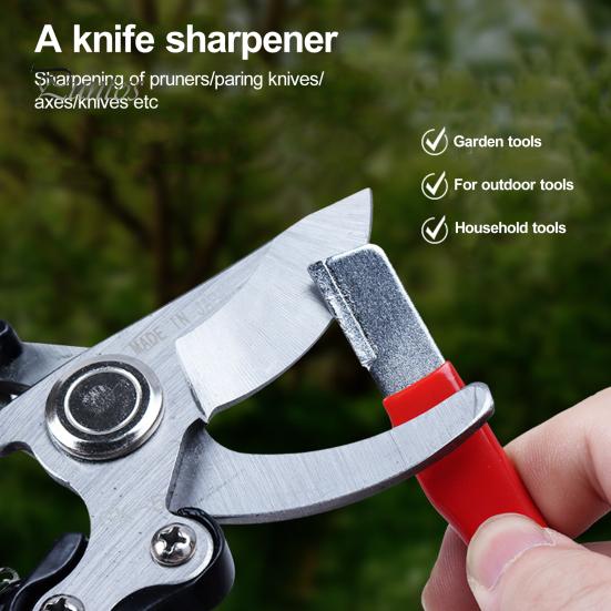 Scissors Compact Cutter Portable Sharpener Sharpener Carbide Blade Sharpening Tool For Home Garden Outdoor