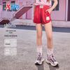 Дышащие трикотажные шорты-бермуды для девочек
