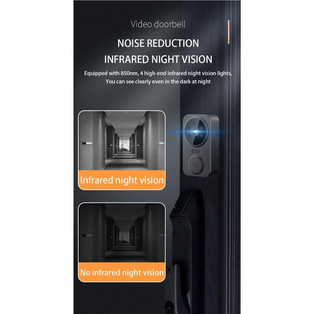 4,3-дюймовый экран беспроводной умный видеодомофон бытовой ночной вариант двусторонний разговорный видеодомофон