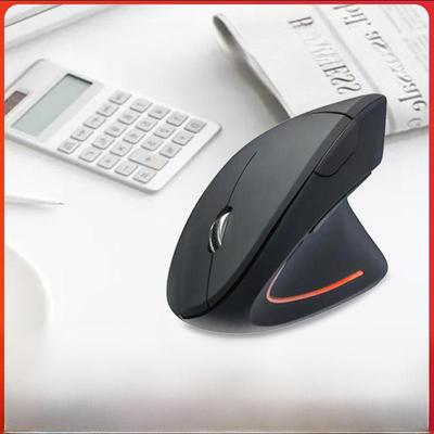 Эргономичная перезаряжаемая вертикальная Bluetooth-мышь — бесшумная, яркая и беспроводная для игр