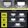 2025 LED Split Solar Wall Light Outdoors Waterproof Motion Sensor Induction Street Security Solar Lamp for Garden Decoration Lighting