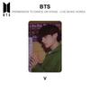 BTS РАЗРЕШЕНИЕ ТАНЦЕВАТЬ НА СЦЕНЕ - LIVE MUSIC KOREA Официальная фотокарточка