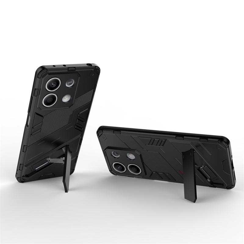 Для Xiaomi Poco X6 5G чехол Poco X6 Pro 5G X 6 Capas Armor Back Phone Bumper Kickstand Противоударный держатель Fundas Poco X6 5G
