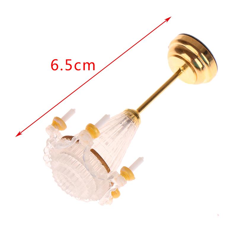 1:12 Dollhouse Miniature Ceiling Lamp LED Lamp Wall Light Living Room Decor Toy