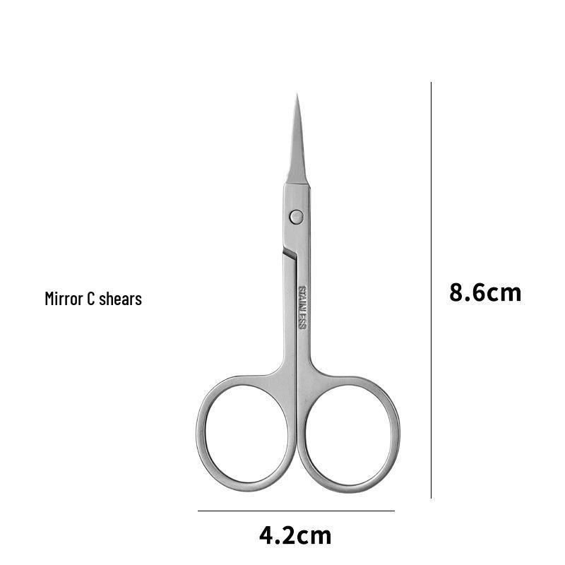 В наличии острые ножницы для бровей и носа типа А Sharp - Инструмент для макияжа из нержавеющей стали с заостренными кончиками