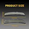 LED SIDE MARKER LIGHTS CLEAR LENS For 2015- DODGE CHARGER FRONT & REAR SET V