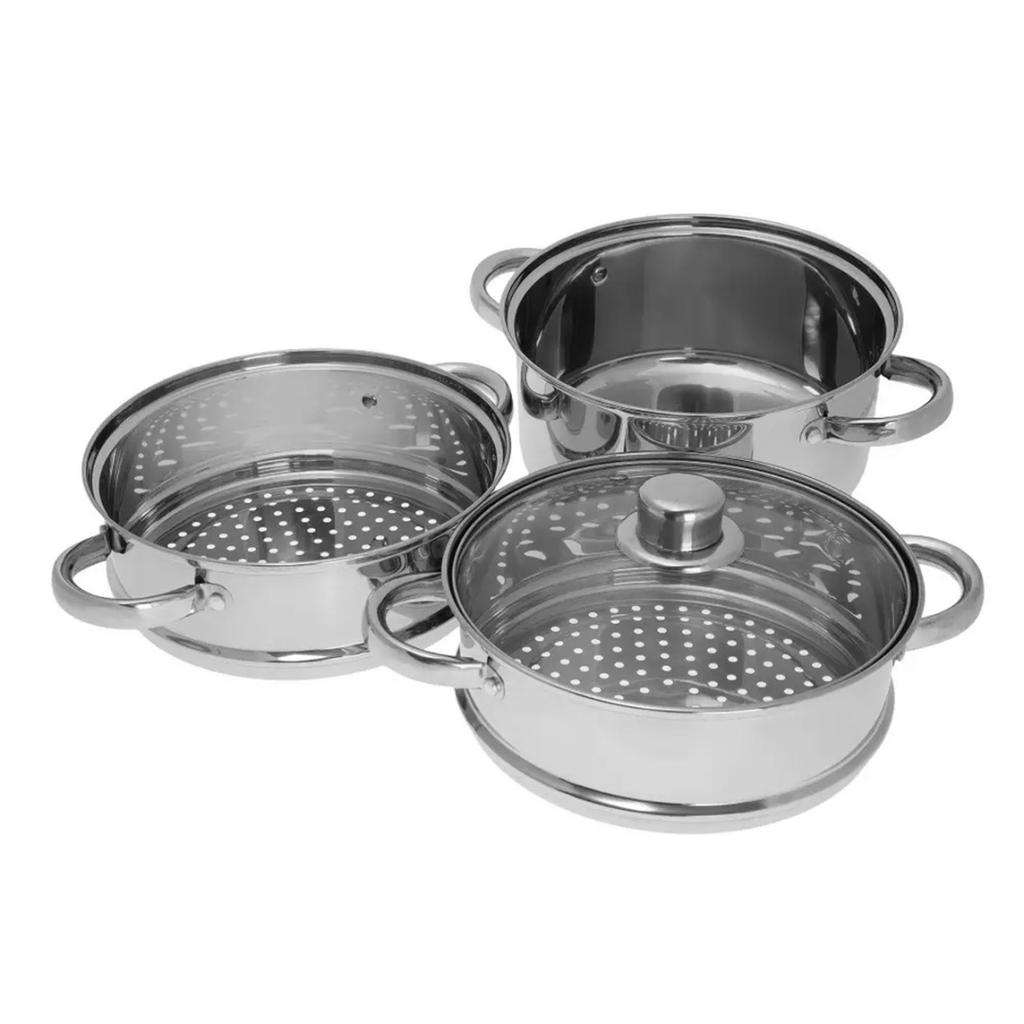 KINGHOFF STEAM POT 4 PIECES 22cm KH-3328