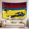 Rock And Roll Music Tapestry Heavy Metal The Clashs Wall Hanging Bedroom Decoration Large Fabric Dorm Backdrop Concert Decor