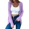 Women's Autumn Button Solid Color Long Sleeve Cardigan Women's Knit Sweater
