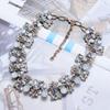 Noble And Luxurious Accessories, Gold And Crystal Banquet Necklaces, Clothing Accessories