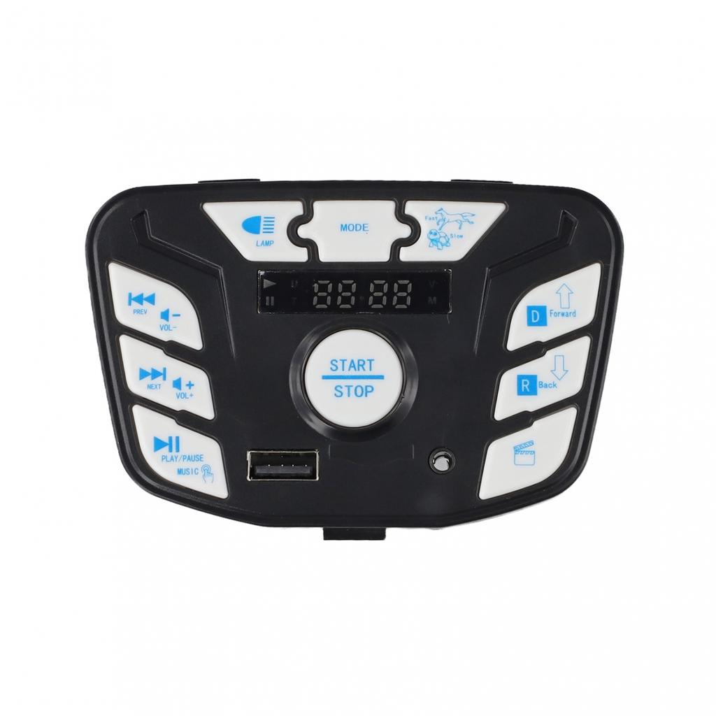 Children's Electric Car Central Control Switch with Music and Speed Control