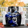 Chelsea FC logo printed throw blanket—soft,warm;versatile blanket for all seasons—perfect as &air-conditioning throw,nap blanket