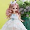 30 см 1/6 BJD Кукла-принцесса Нарядная с одеждой и обувью 20 шарниров Подвижная Милое Сладкое лицо Девочка Детский Подарок Игрушка-кукла для детей