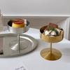 304 Stainless Steel Ice Cream High Footed Cup Reusable Pudding Cup Fruit Salad Cups  Bars Parties