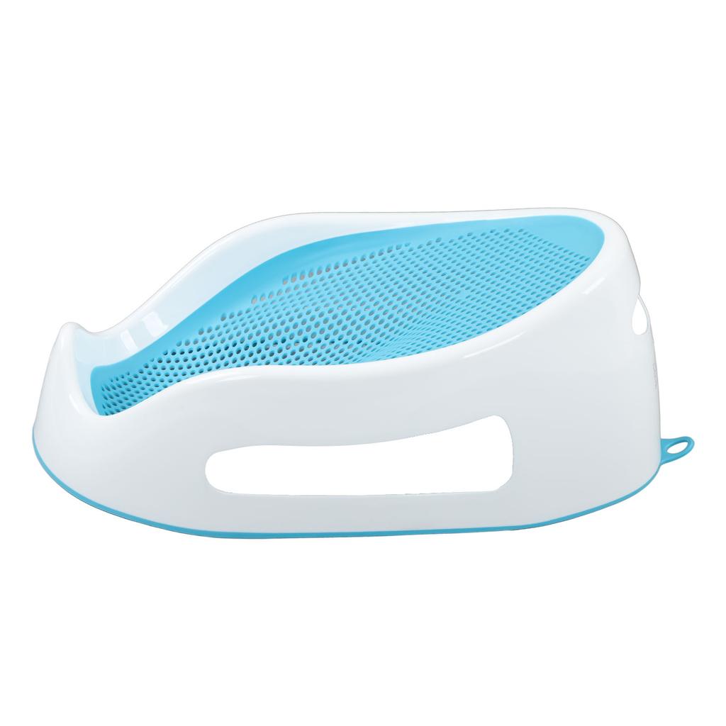 Поддержка детской ванны TPE Мягкий силиконовый безопасный удобный детский держатель для ванны для лежания