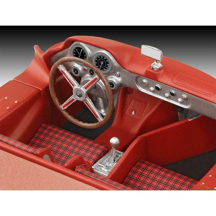 Revell Gift Set 05633 Mercedes-Benz 300 SLR 70th Anniversary 1/24 Scale Unassembled Plastic Model Kit with Accessories, Silver
