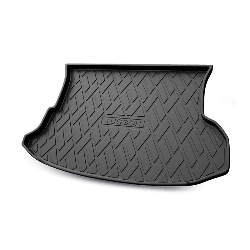 Современный огнеупорный износостойкий ПЭТ коврик в багажник для хранения с полным покрытием заднего отделения