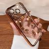 Прозрачный чехол с покрытием для Magsafe для iPhone 17 16 15 Pro Max Plus 17 Air 14 13 11 12 Магнитная защита камеры Мягкий чехол