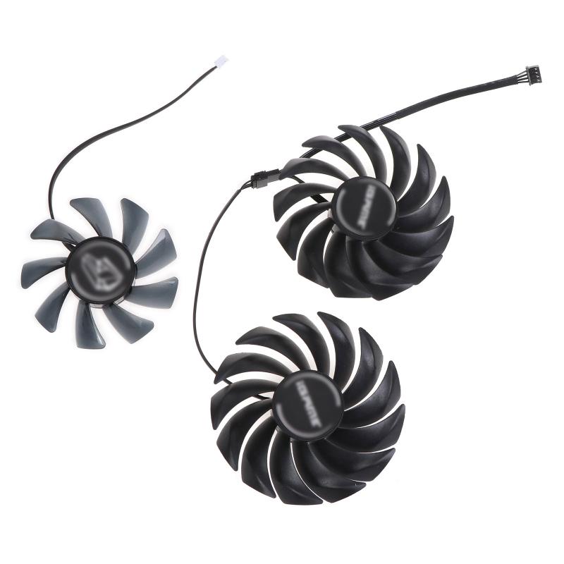 3 Pieces 90mm PVA080E12R 4Pin Graphics Card Cooling Fan For Colorful iGame GeForce 3060 3070 3070 VGA