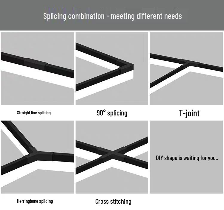 Акриловый линейный светодиодный стыковочный подвесной светильник для барной стойки