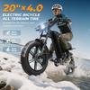 Электровелосипед Вездеход VARUN 1000W Мотор Взрослый Ebike 48V 31.5AH Полная подвеска Максимальная скорость 45 км/ч 7 Скоростей Нагрузка 150 кг X-Plorer Beast