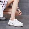 White Shoes for Women Spring and Summer New Thick-Soled Retro Slip-on Two-Way Versatile Sports Casual Women's Board Shoes