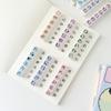 Кавайные 6 Дизайнов Декоративные Штампы DIY Поделки Мультяшные Штампы для Скрапбукинга Многоцелевые Штампы с Чернильницей для Ежедневника Планера