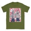 Chainsaw Man Anime T-Shirt Men Women Power Higashiyama Kobeni Cotton Tee Shirt Round Neck Short Sleeve T Shirt Printed Clothing