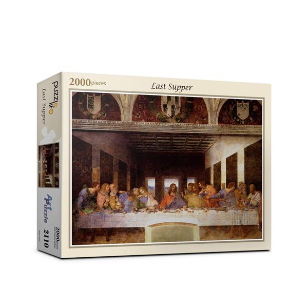 Пазл «Тайная вечеря» PL2110, разные цвета, 2000 деталей Пазл, Детские игры, Развивающие игрушки