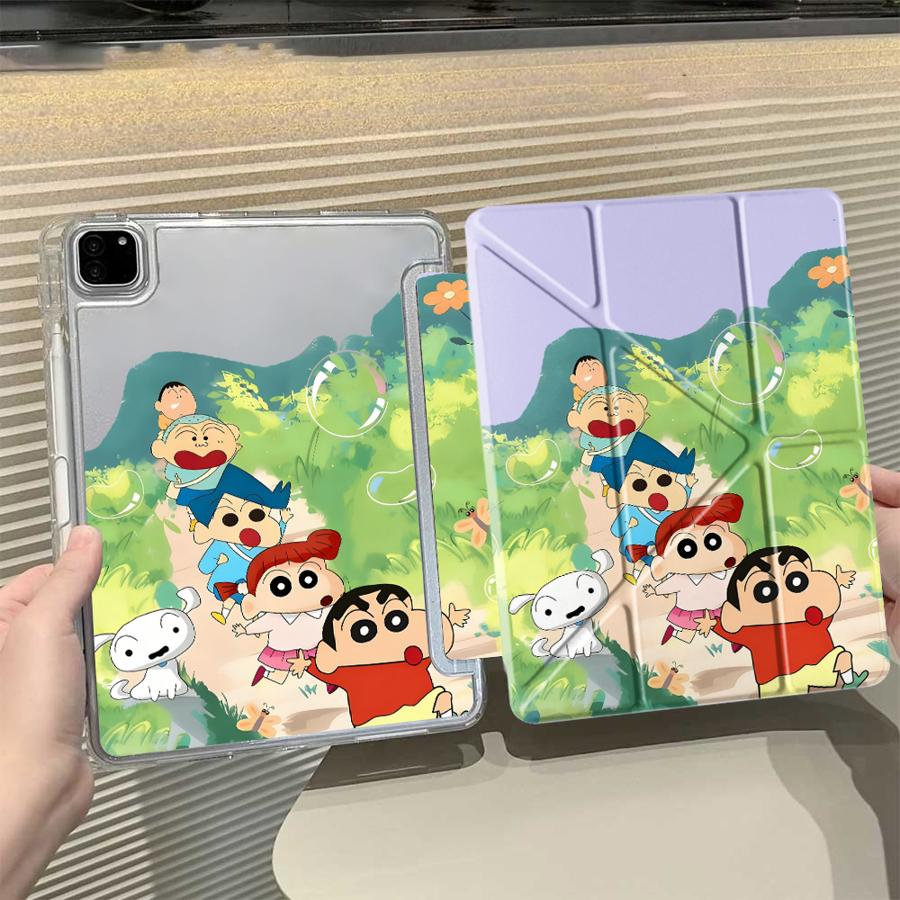 Tablet Case For iPad Pro 11th 10th 9th 8th 7th 12.9inch Mini 6 7 Air 4 5 M3 M2 1 2 M4 11inch Pro 2025 Y-Fold Holder Cover