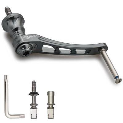 HEIGHTEN Вариативная рукоятка катушки Daiwa SHIMANO Универсальная спиннинговая катушка Серия Arch Целевой тип Темно-серый 55-60 мм (Нет ручки) (ДАЙВА) (Shimano) (Общий -