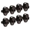 200 Sets Skull Rivets Gothic Style Beautiful Fashionable Skull Stud Accessories for DIY Shoes