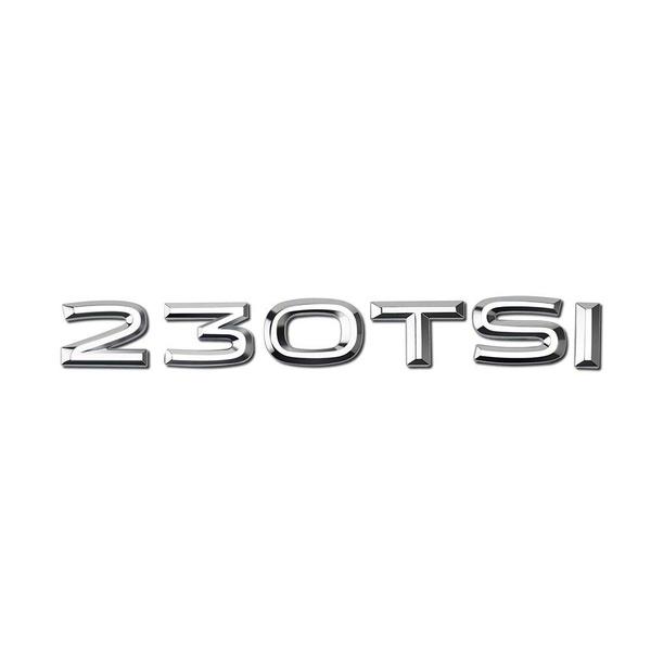 230TSI 280TSI 330TSI 380TSI автомобильный логотип наклейка багажник эмблема значок наклейка для гольфа Touareg Jetta Passat CC Vento Bora Beetle Polo