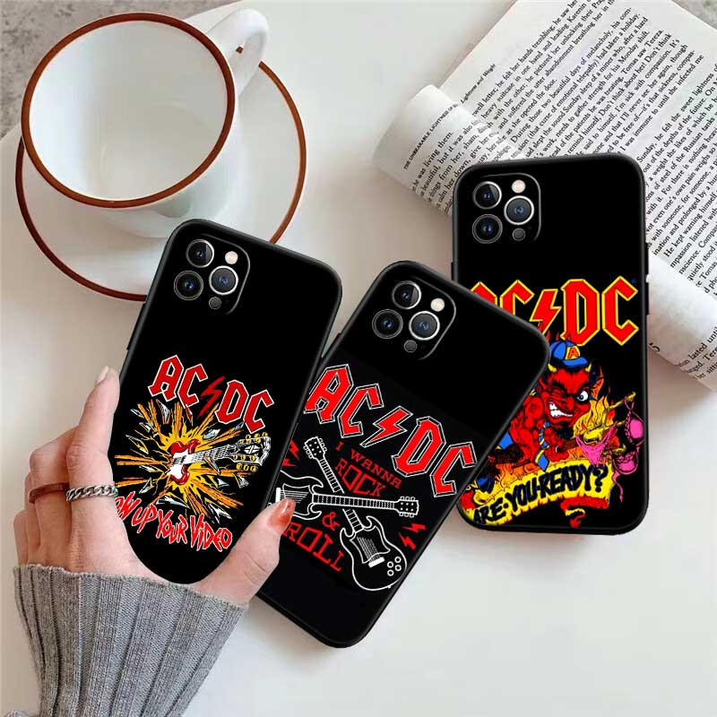 RE1 A-acdc Новый высококачественный чехол-ракушка для iPhone SE X XS XR 16E 17 11 Pro Max 8 7 6 6s Plus Air