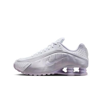 Shox R4 Белый Металлик Платиновый Едва Виноградный