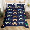 Постельное белье для грузовика Мальчик Машины Комплект пододеяльника для детей Девочек Подростков Фристайл Декор грузовика Покрывало для одеяла Синее Покрывало Декор для постельного белья