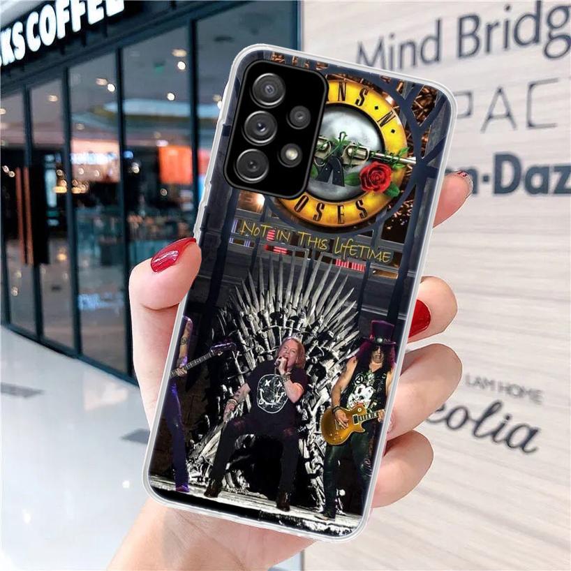 Guns n roses Хорошее Время Для Чехла на Телефон Samsung Galaxy A15 A14 A13 A12 A55 A54 A53 A52 A32 A35 A34 A33 A25 A24 A23 A22 A04S A03S A