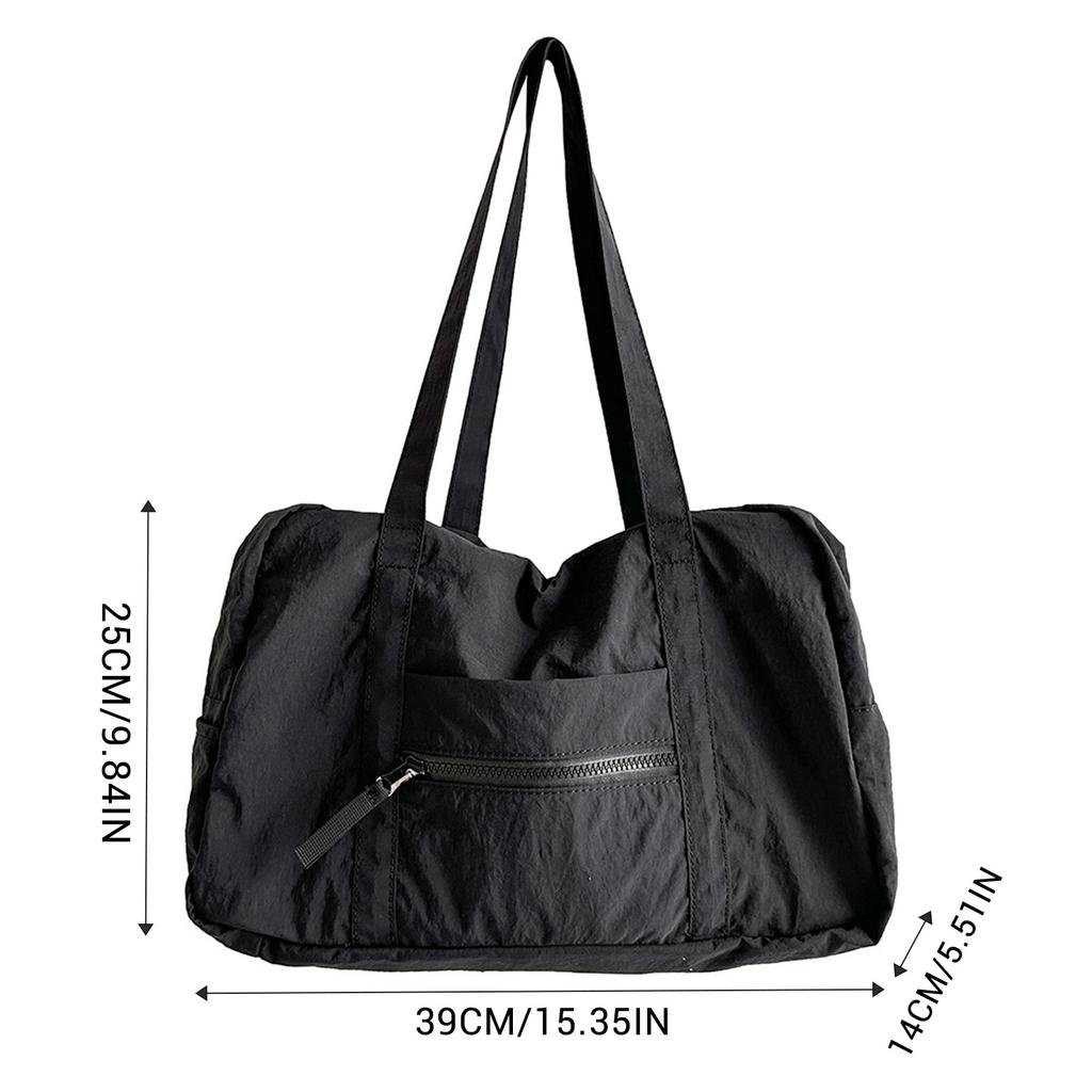 Simple Carry On Travel Tote Bag Large Capacity Weekender Overnight Duffle Bags Trendy Sports Fitness Bags For Women Girls