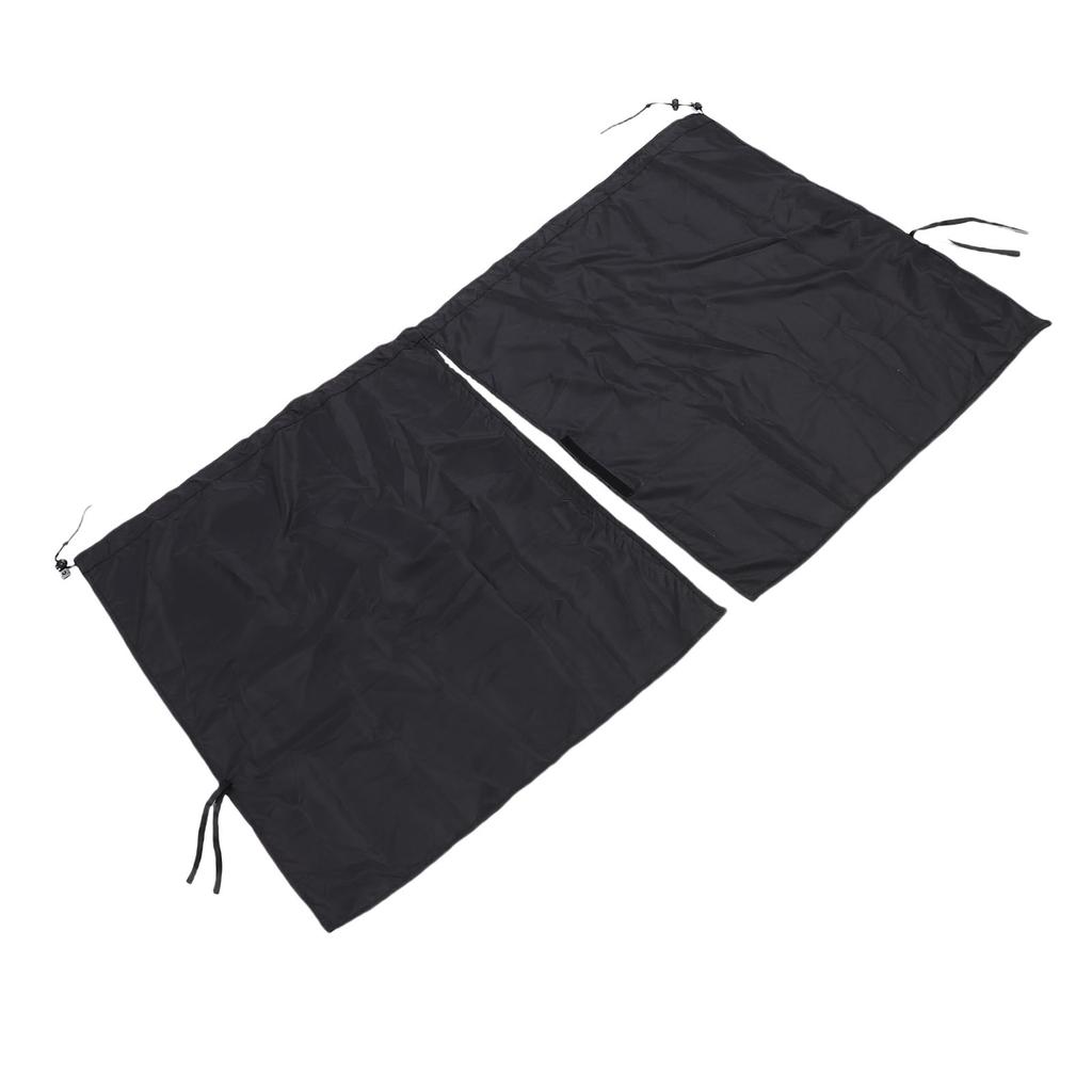 Car Privacy Curtains Removable Auto Window Sunshade Curtain with Adjustable Cord Universal for Sleeping Traveling
