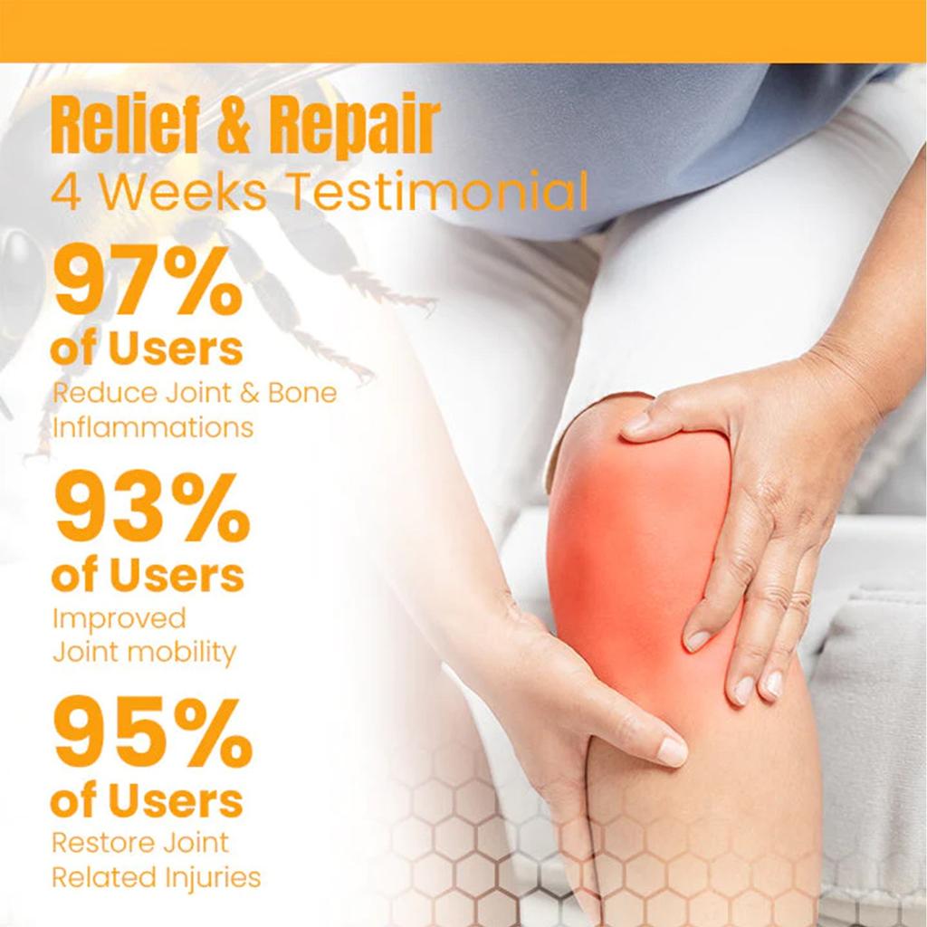 Bee Joint & Soothing Collagen Paste Relieves Joint Muscle Soreness Promotes Massage Joint Health Care Paste