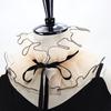 Victorian Vintage Organza Agaric Stand Fake Collar Cosplay Neck Ruff
