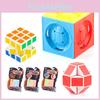 Colorful 5.7cm Educational Puzzle Cube With Unique Earth Shape For Kids Fun