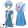 Rei Ayanami Cosplay Costume Asuka Langley Soryu Cosplay Girl Women School Uniform Dresses Halloween Loli Clothing