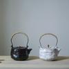 Ceramic Teapot - Rope Series Handmade Ceramic Tea Maker Teapot Handle Wrapped with Twine Best Gift Choice for Tea Lovers